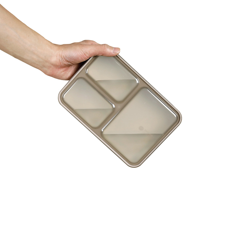 Thin lunch box Antibacterial Foodman 600, , large