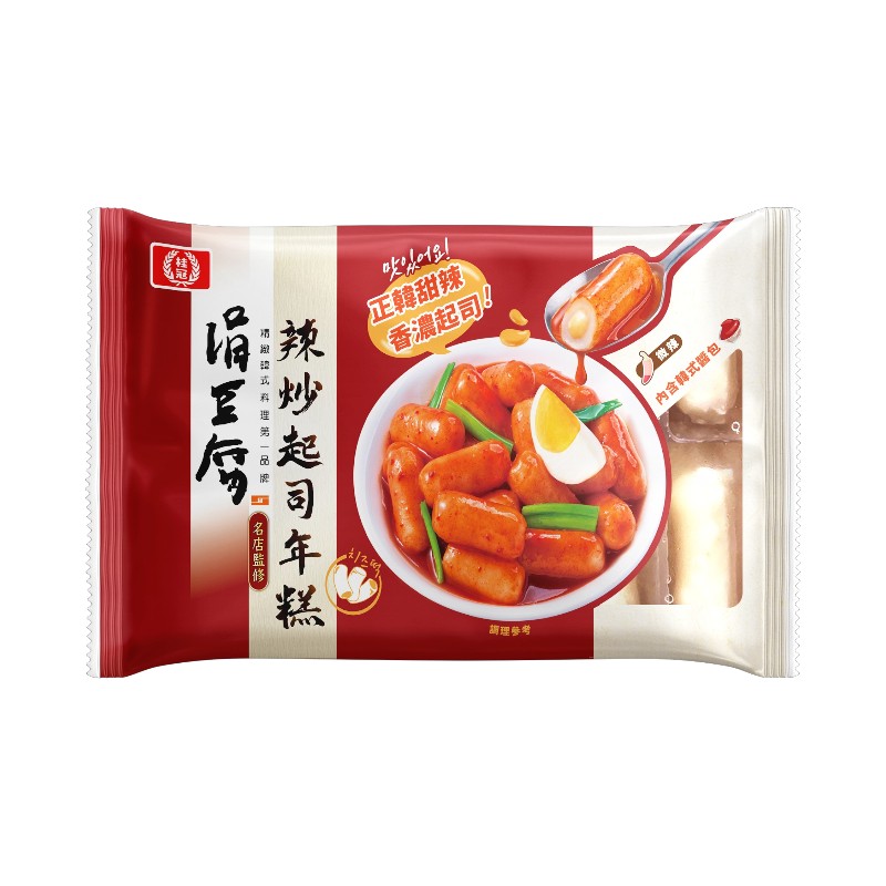 Spicy fried tofu and cheese rice cake, , large