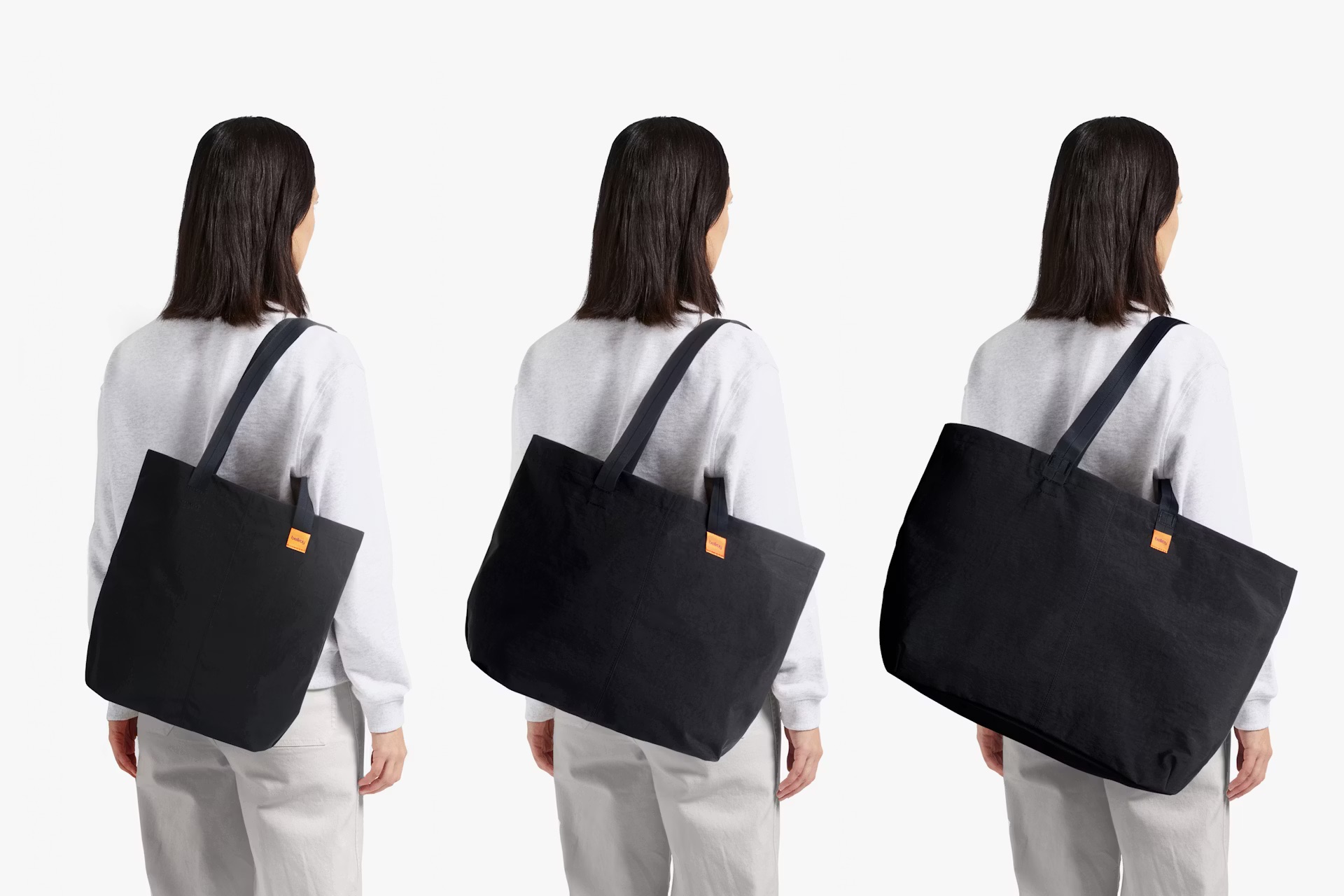 Bellroy Market Tote 輕量可摺疊收納托特包 側背包 購物袋 肩背袋 禮物 送禮 推薦(都會灰), , large