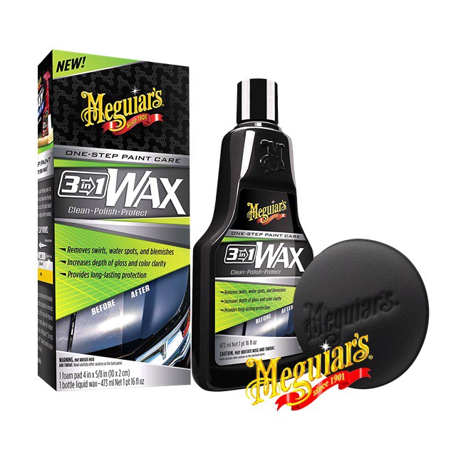 Meguiar's 3-in-1 Wax G191016, , large