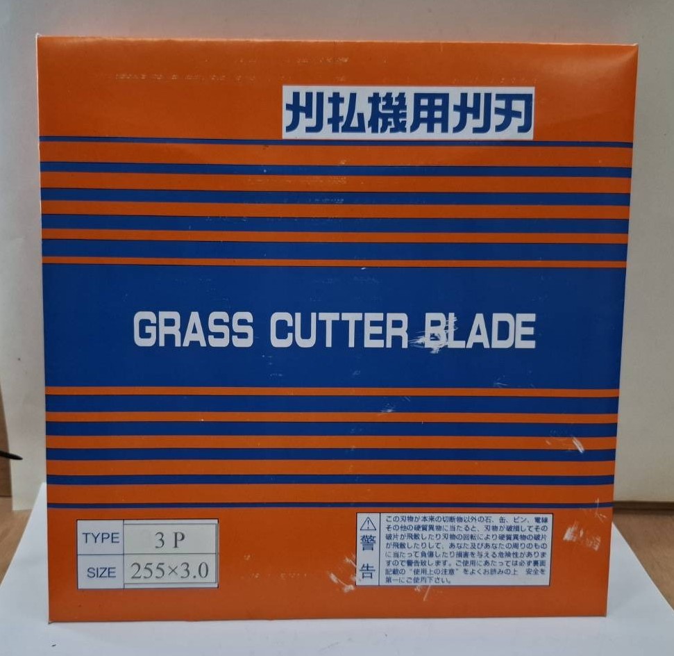 【TAKUMI匠】GREEN  255&times;3T(厚度3.0)  三刃割草刀片, , large