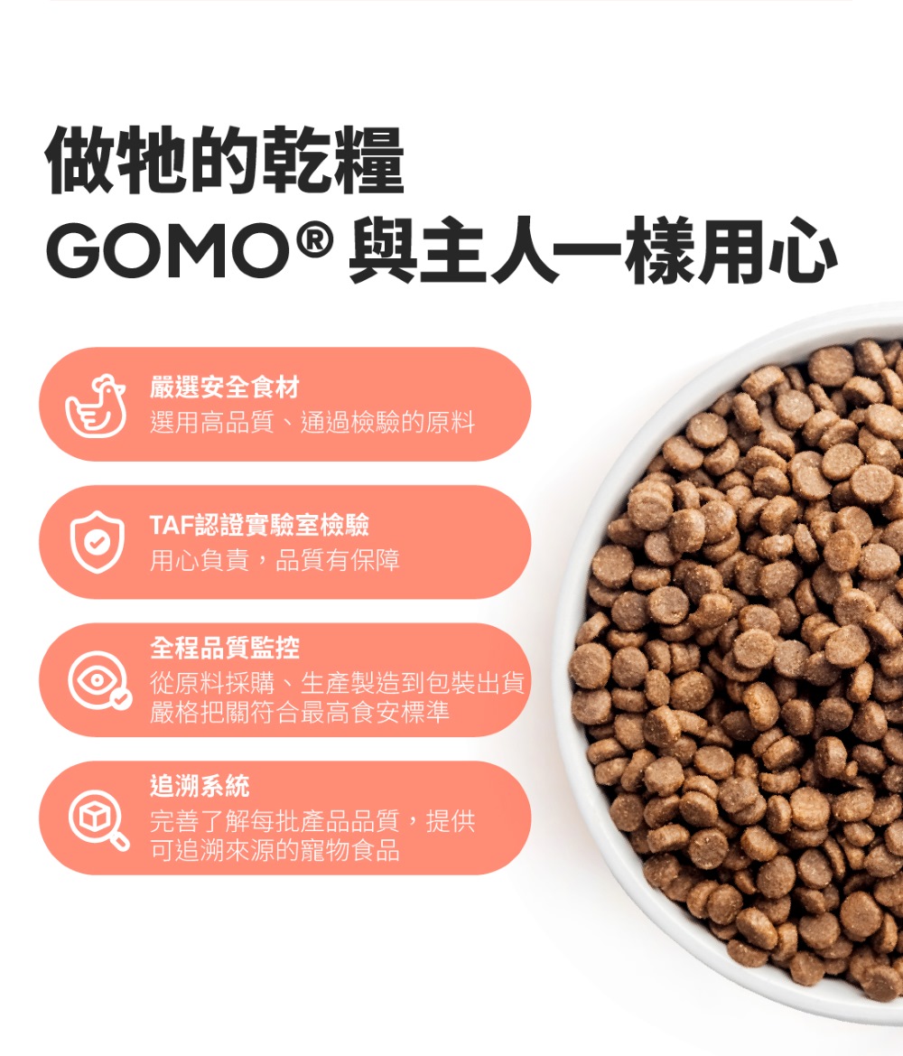【GOMO PET FOOD】卵磷脂美膚/成犬無穀雙效護毛配方1.8kg 狗飼料 狗糧, , large