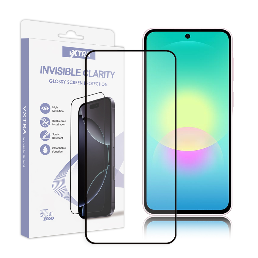 VXTRA 全膠貼合 三星 Galaxy A27 5G 滿版疏水疏油9H鋼化頂級玻璃貼 保護貼(黑), , large