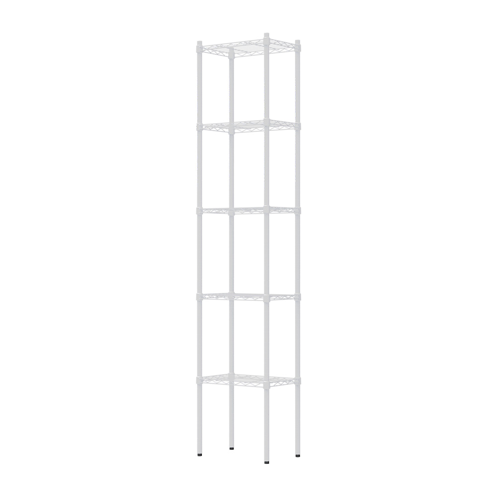 【Y HOUSE】45x30x210公分 輕型五層鐵架 鐵力士架 -烤漆黑/烤漆白, , large