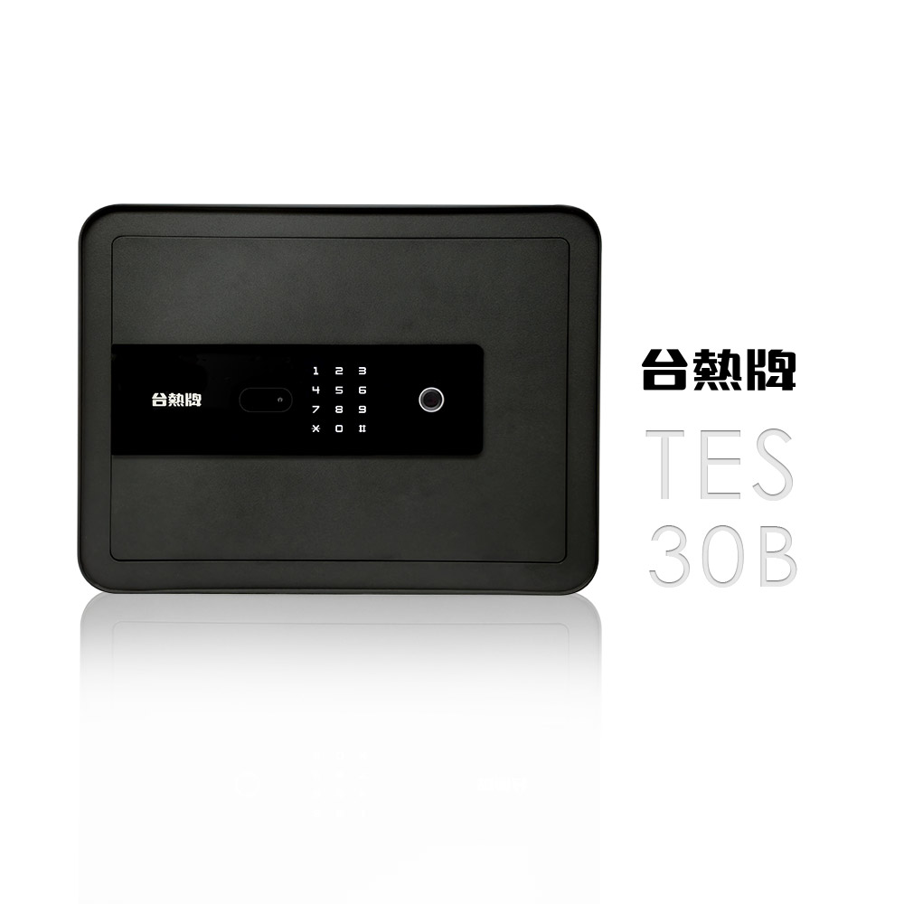 【TEW台熱牌】指紋/密碼/鑰匙/遠端控制智能保險箱/櫃(TES-30B), , large