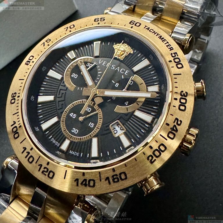 [TIMEMASTER] VERSACE watch, 46mm, VS11733, , large