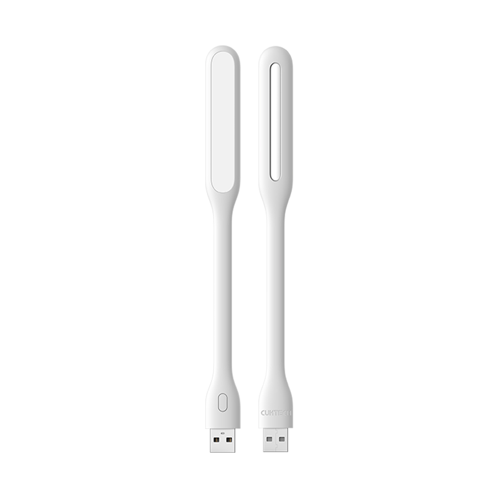 【三入組】CUKTECH 酷態科 可彎式 USB供電 隨身LED燈 5檔調光 - 白色黃光, , large