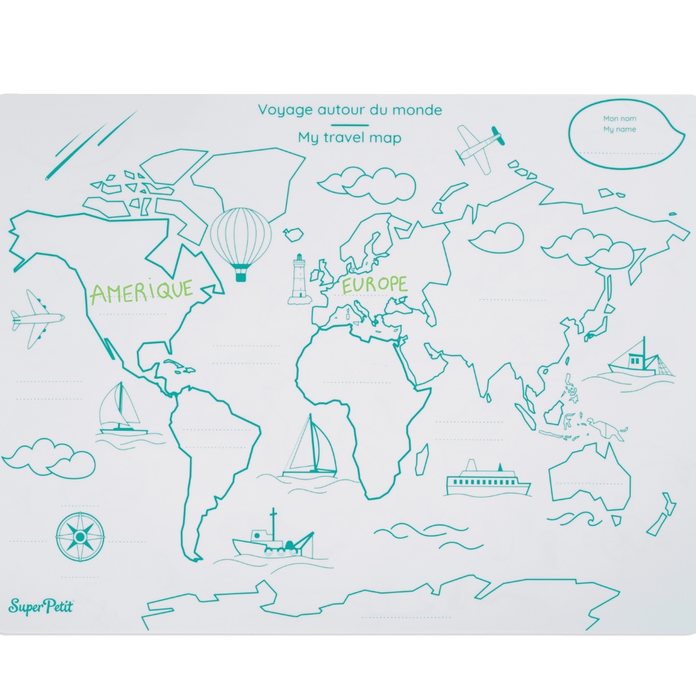 Super Petit - My First World Map, , large