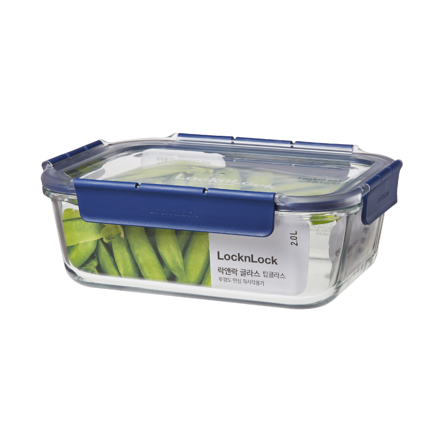 LL Top GLASS Rectangular2000ml, , large