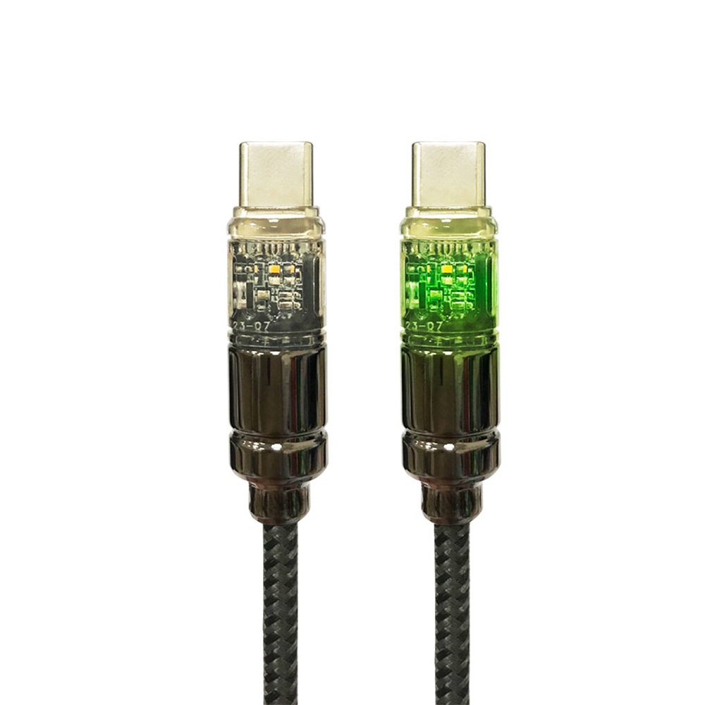 GliTTER GT-2570 TYPE-C charging cable intelligent battery display supports 60W fast charging, , large