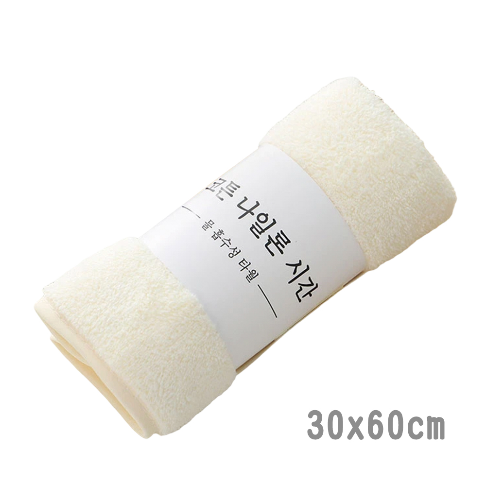 [High-Quality Living] Korean Style Coral Fleece Edged Absorbent Towel | Coral Fleece Towel | Absorbent Towel | Small Towel | Hand Towel | Korean Style Coral Fleece Towel | Sports Towel, , large