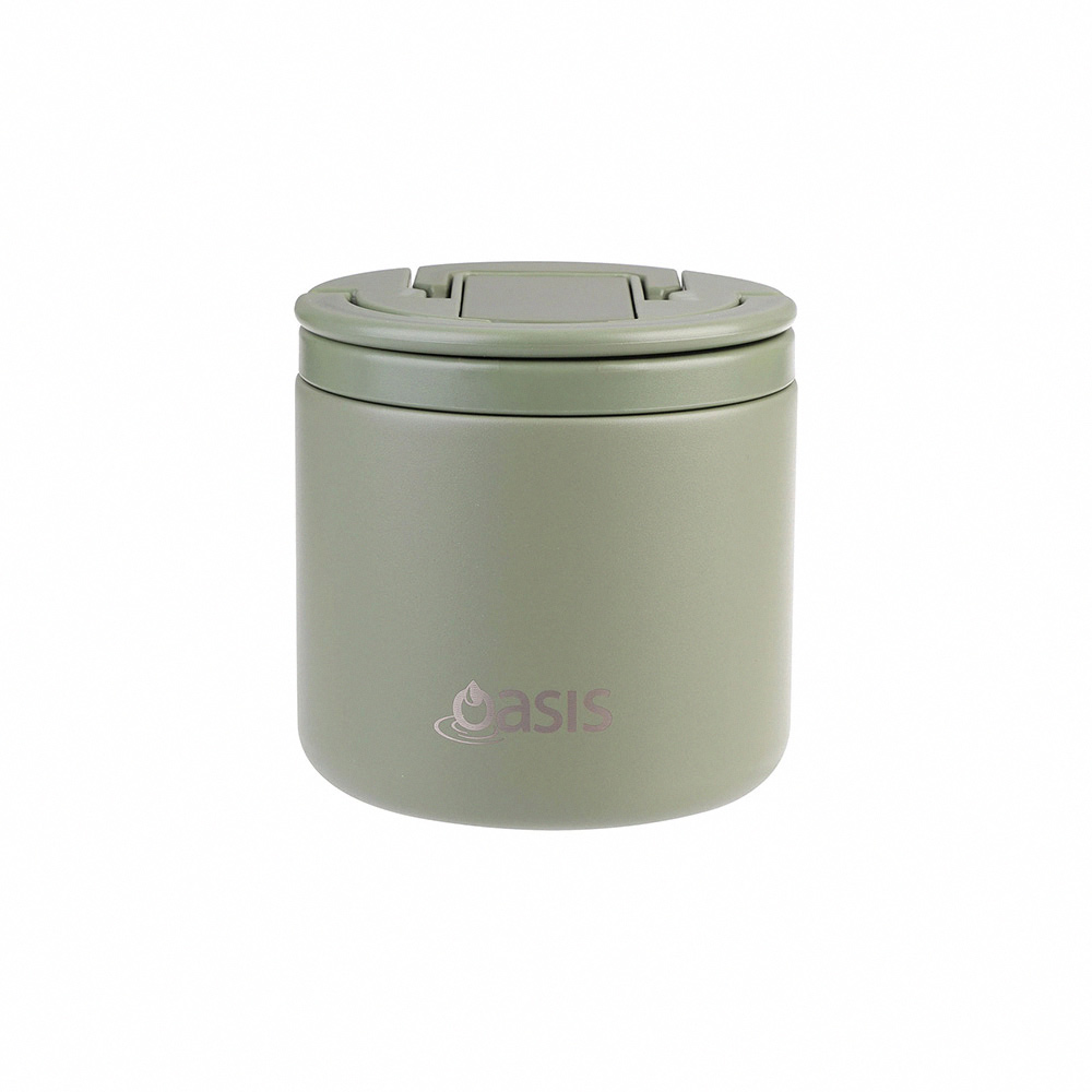 [澳洲 Oasis] 真空快掀蓋保溫食物罐 500ml, , large
