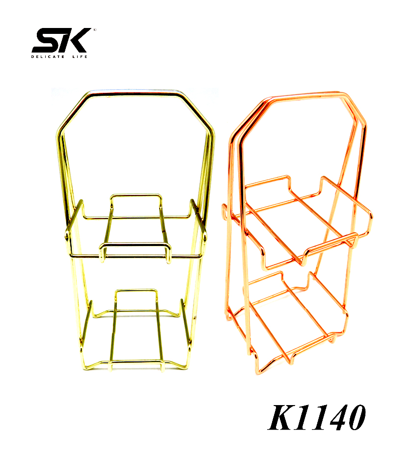 SKB萬用雙層金屬收納架(金)-SKB1140G, , large