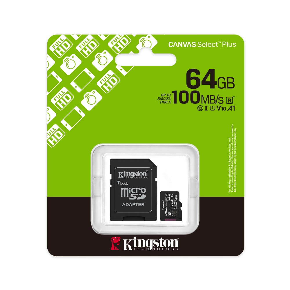 Kingston microSD Card, , large