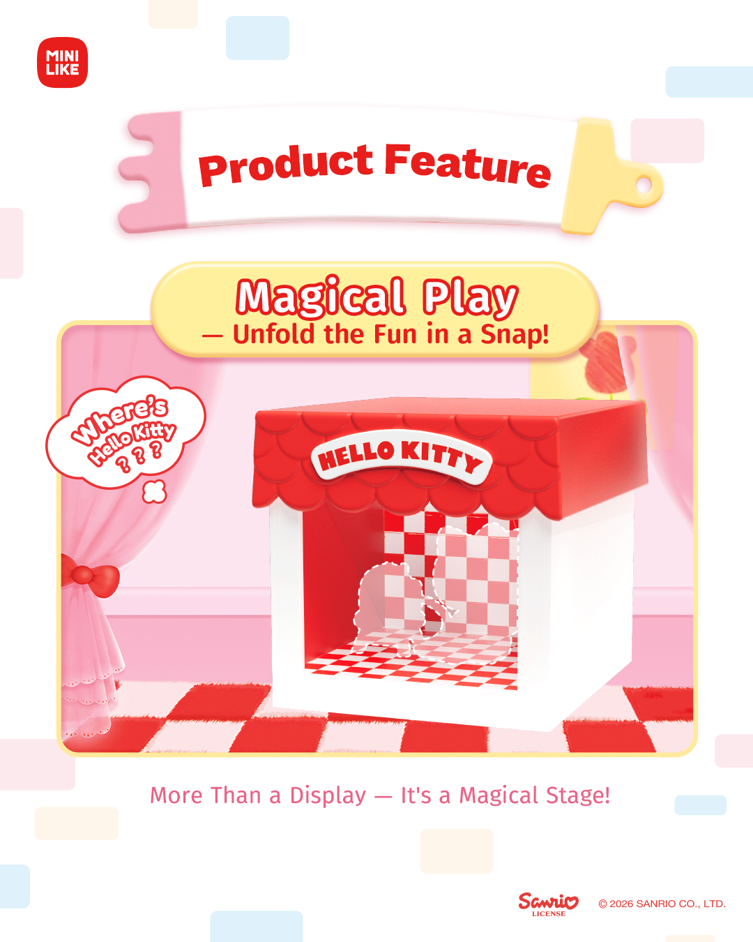 【際洋文化】Hello Kitty Style趣味小屋系列微盒Pro+, , large