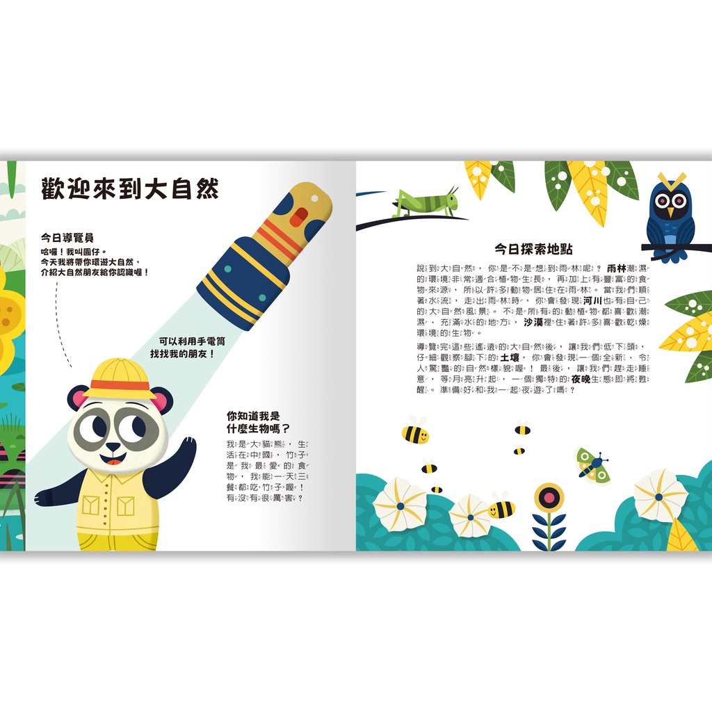 [禾流文創]Spotlight! 夜遊恐龍世界, , large