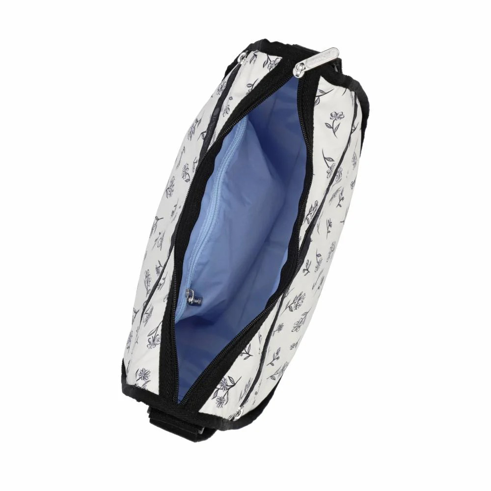 Lesportsac Classic Hobo 經典斜背包 側背包 旅用通勤包 送禮 禮物 推薦 女包(素描花卉), , large