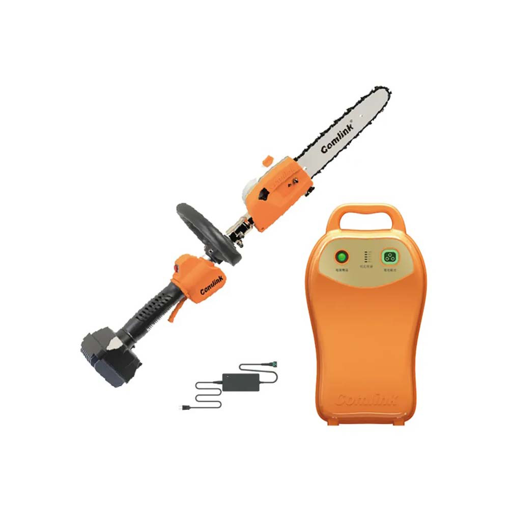 BLDC Donglin Professional Rechargeable Cordless Chainsaw CK-400 + Charger + V7-20Ah Battery, , large