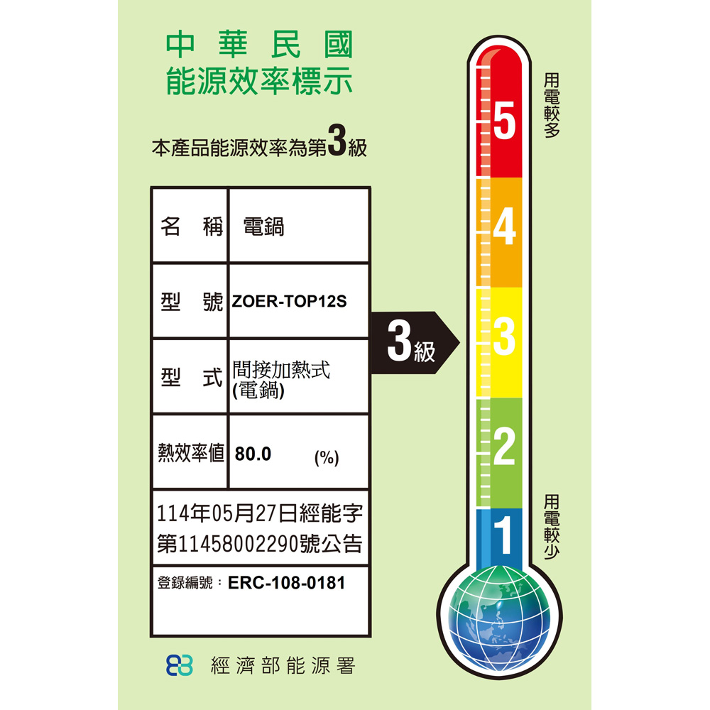 日象 12人份全機316不鏽鋼養生電鍋 含蒸杯 ZOER-TOP12S, , large