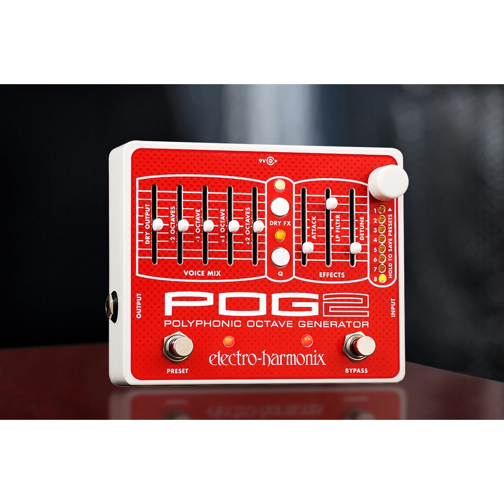 Electro Harmonix POG2 Polyphonic Octave Generator 效果器【敦煌樂器】, , large