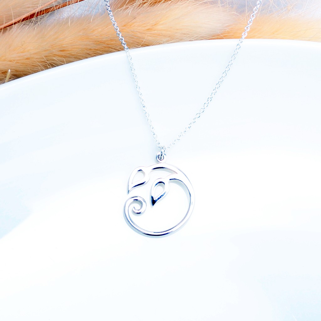 【Angel & Me】Bud of Life Root s925 sterling silver necklace Birthday gift, , large