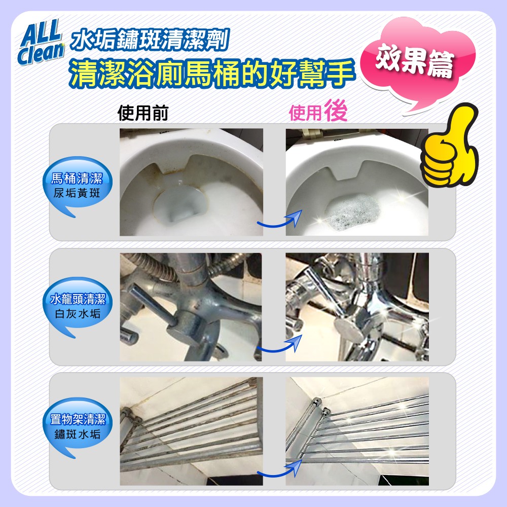 【多益得】水垢鏽斑清潔劑1GL/, , large