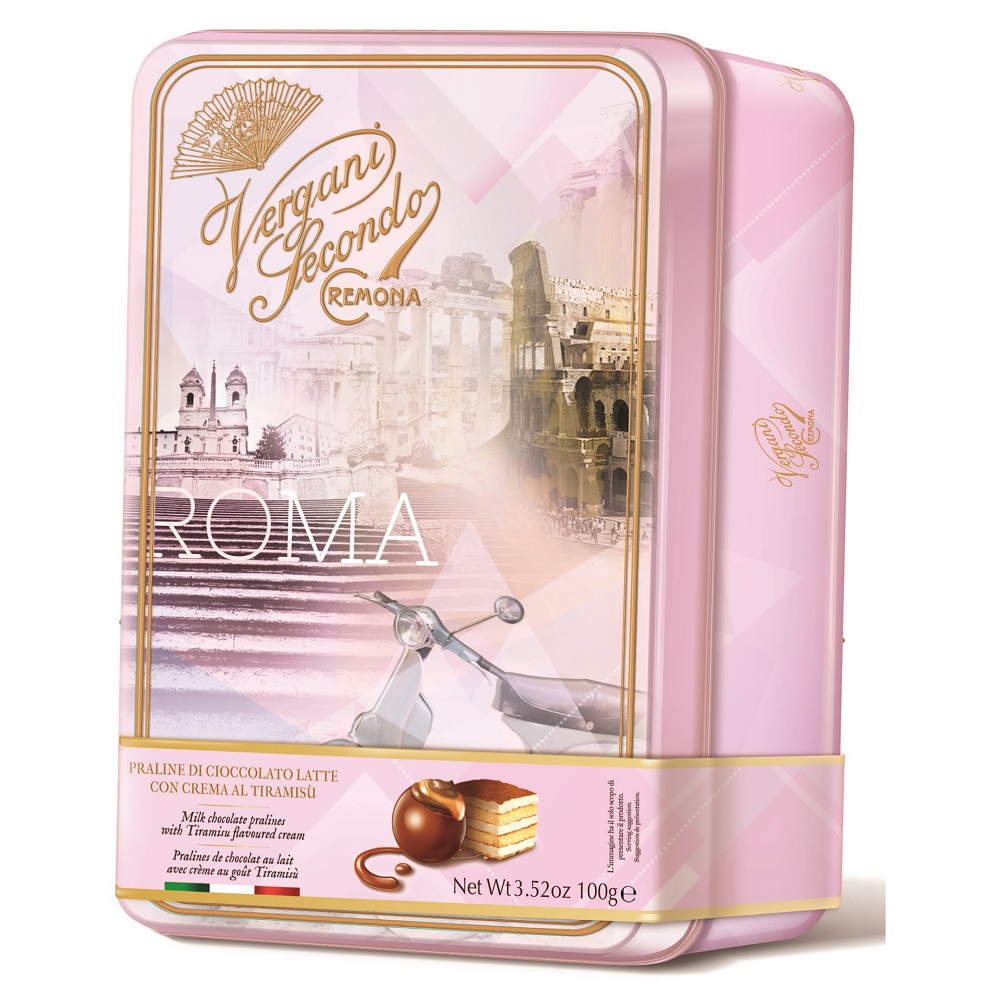 ROMA Tiramisu Cocoa Tin Box, , large