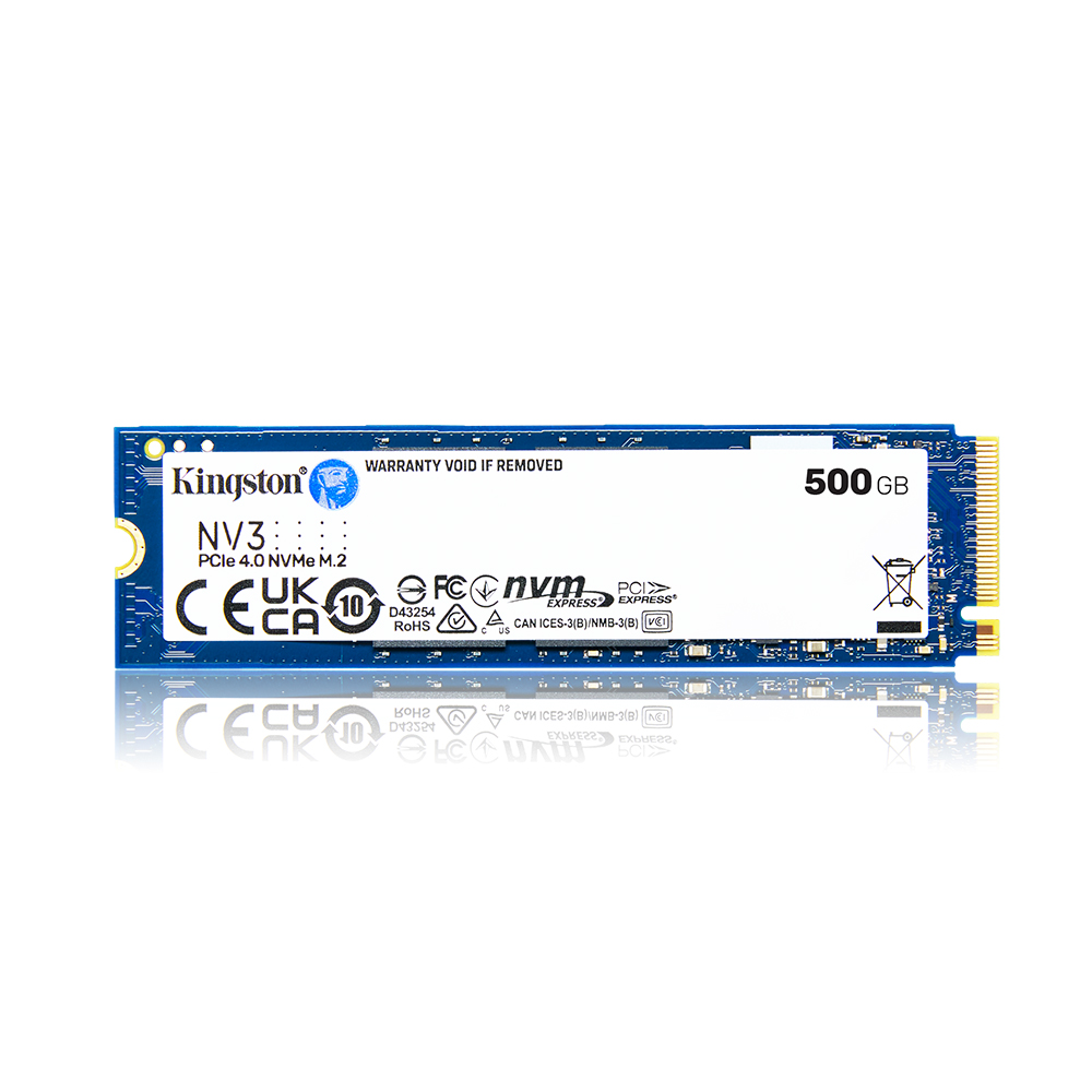 【Kingston】金士頓 500GB NV3 PCIe 4.0 NVMe SSD 固態硬碟 代理商公司貨, , large