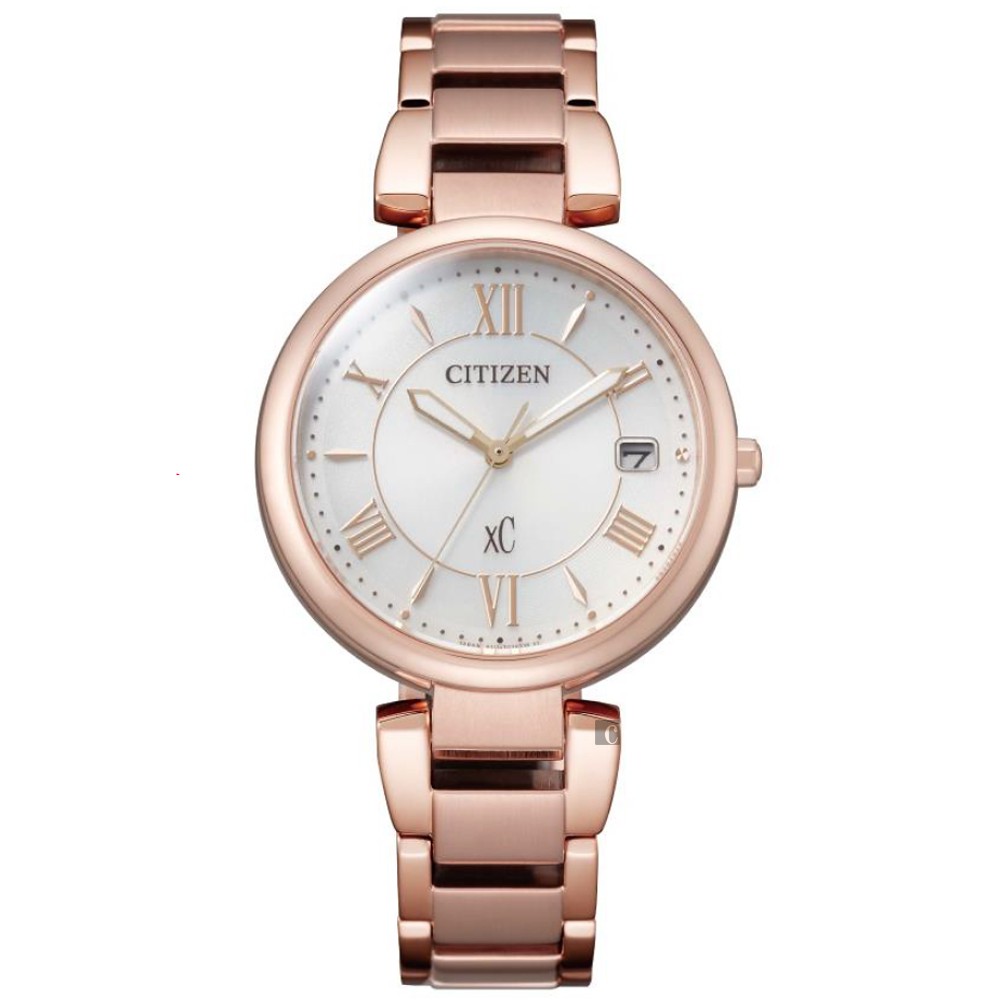 CITIZEN 星辰 XC 光動能亞洲限定女錶 EO1192-59A, , large