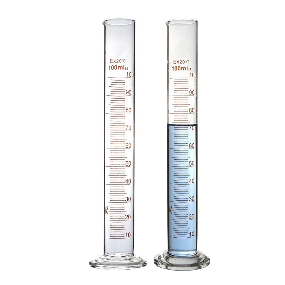 100ml 玻璃刻度量筒 618-GPT100, , large
