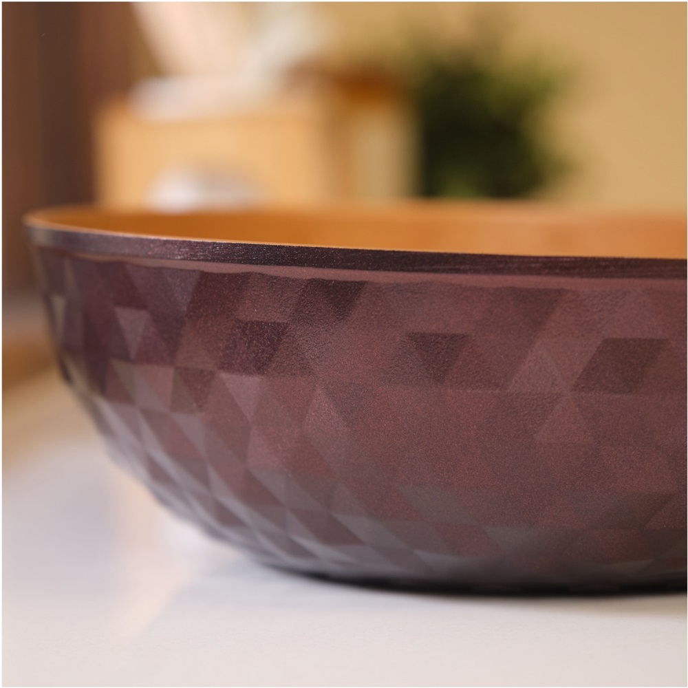 【Korea King】Diamond X Asian Wok 28cm (2 Pcs), , large