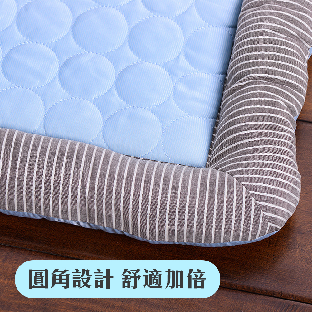 愛牠就要呵護牠【寵物涼感墊】台灣氣候偏熱 讓貓狗愛寵們舒爽 冰絲 透氣 抗悶 趴在上面很好睡 降溫 冷卻 送禮 犬 禽畜, , large