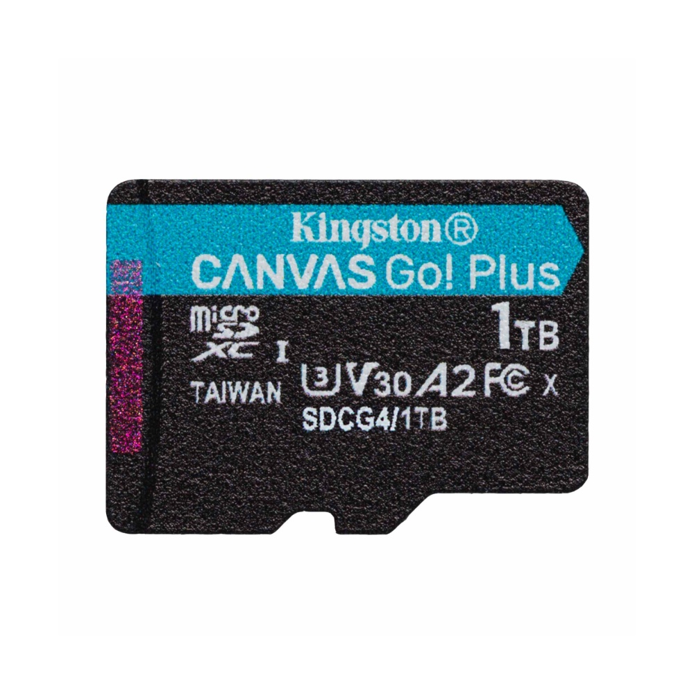 【Kingston】Canvas Go!Plus 1TB SDCG4 SDXC A2 U3 V30 UHS-I 記憶卡 讀取速度:200MB/s, , large