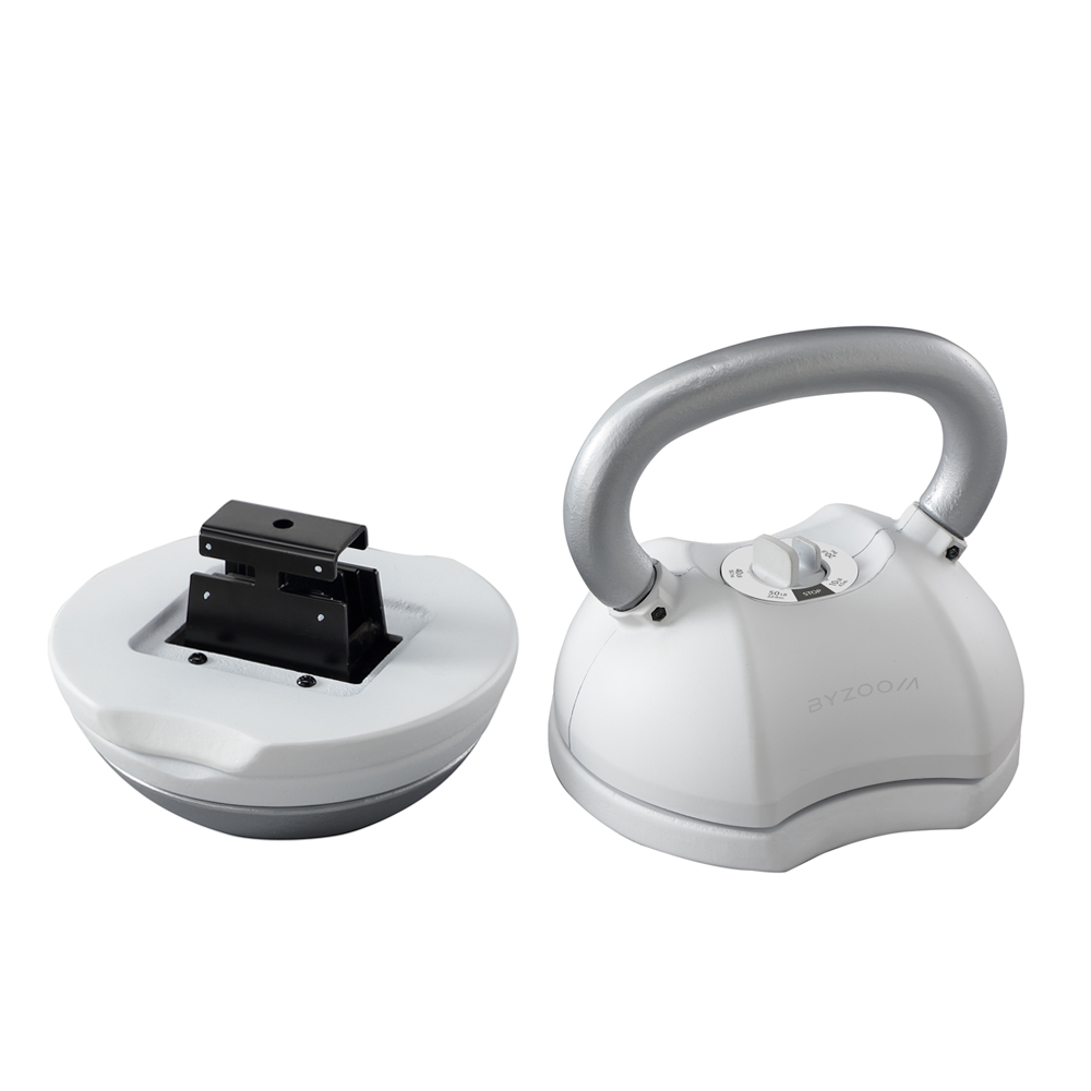 【BYZOOM FITNESS】Pure Series 22.6kg(50LB) 5段重量 可調式壺鈴, , large