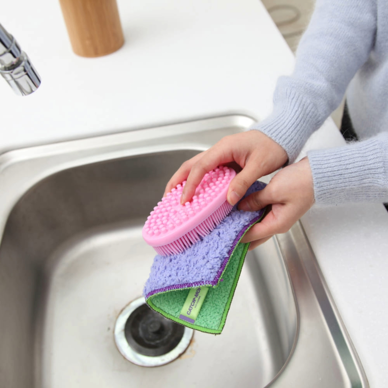 【THE LOEL】Catchmop Silicone Cleaning Brush / Easy cleaning, just a gentle brush is enough., , large