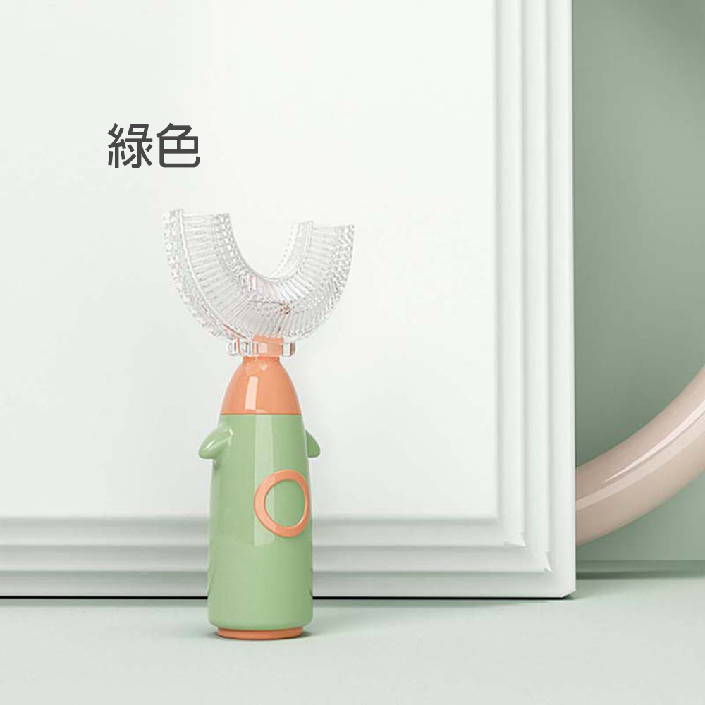 U-Shaped Toothbrush for Kids, , large