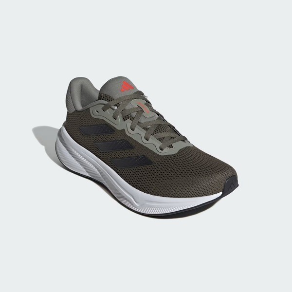 Adidas Response 男 慢跑鞋 運動 訓練 路跑 基本款 緩震 透氣 舒適 愛迪達 橄欖綠 [IG1415], , large