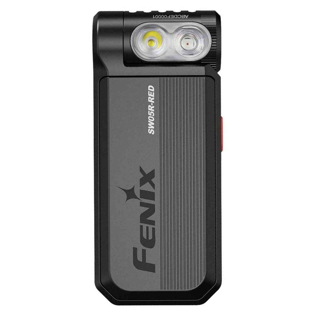 [FENIX] 多功能夾燈 黑色/SW05R-RED, , large