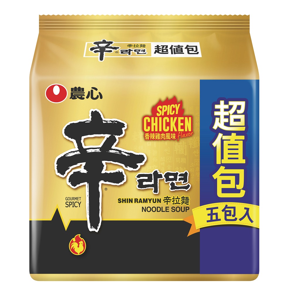農心辛拉麵(香辣雞肉風味)超值包, , large
