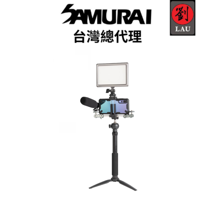 Samurai Tripod Go Action Mark II - 6 in 1 Vlog Traveller Selfie Stick&nbsp;, , large