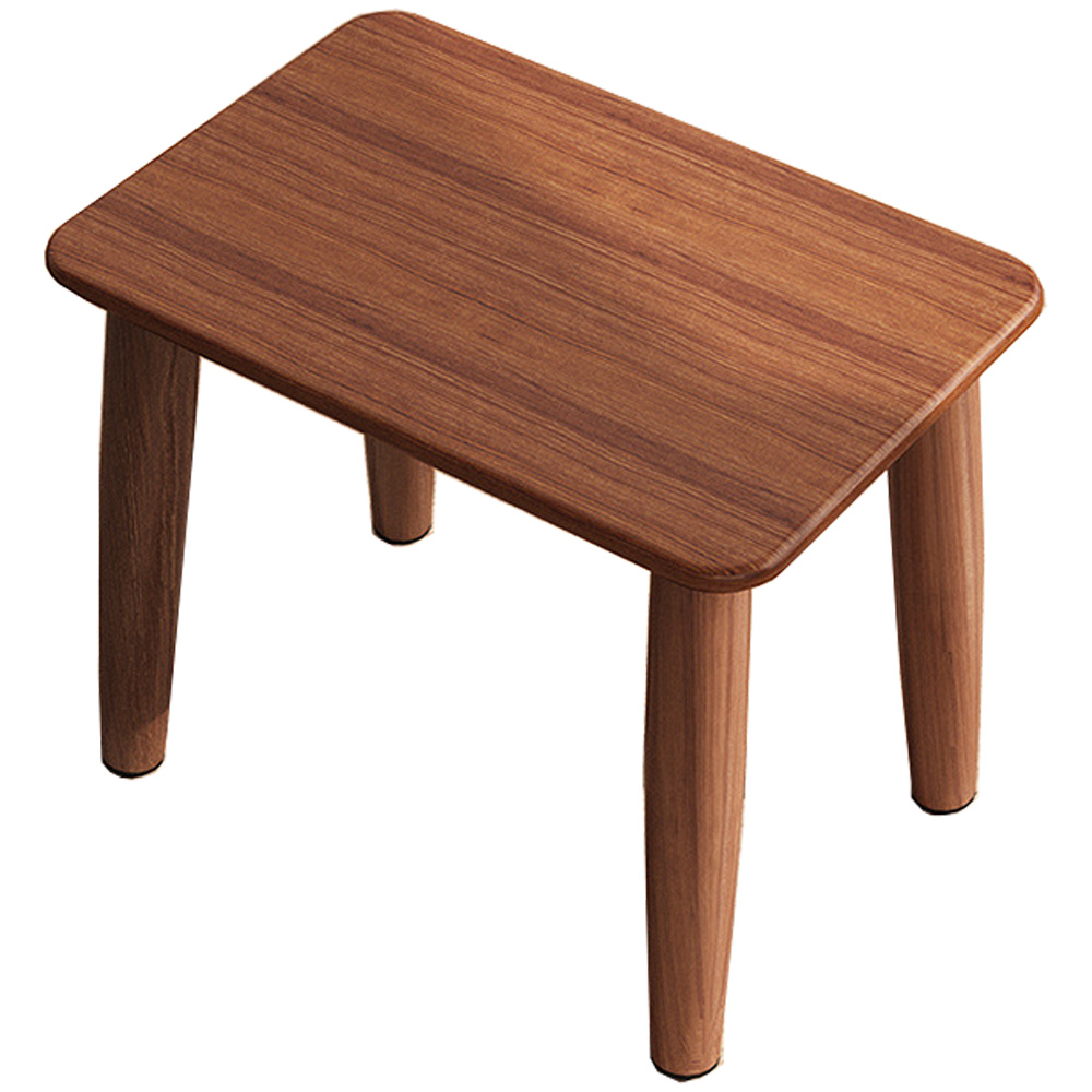 HABABY Huan'an Home Furnishings Solid Beech Wood Small Stool (Rectangular), , large