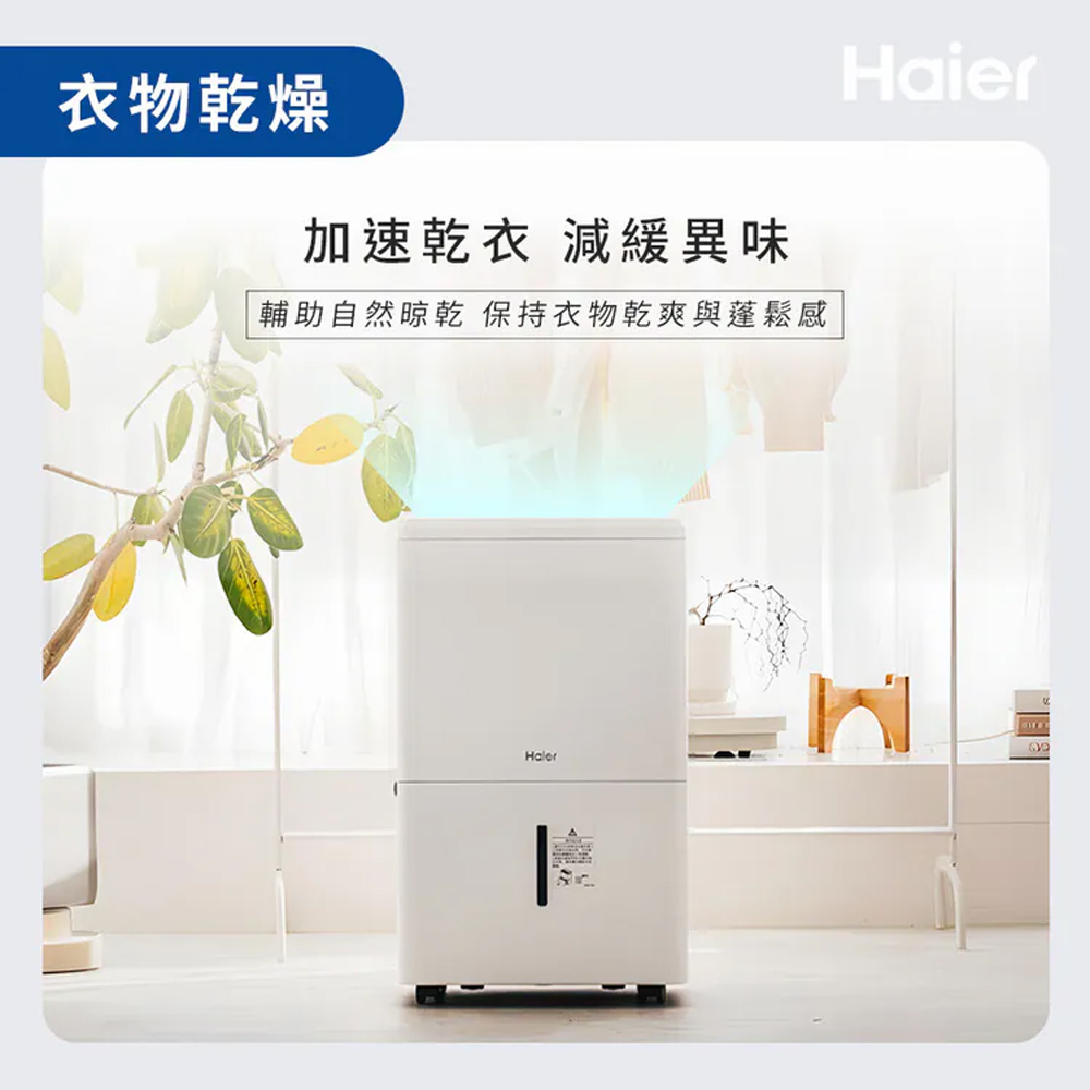 Haier 海爾 18L 一級能效 負離子清淨除濕機 H18WN, , large