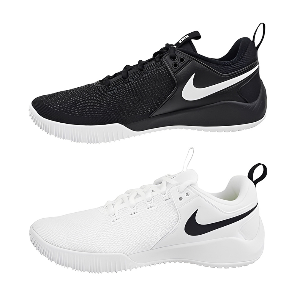 NIKE Zoom Hyperace 2 排球鞋 男運動鞋 男鞋 室內運動 輕量 透氣 穩定 支撐 抓地 止滑 黑 白, , large