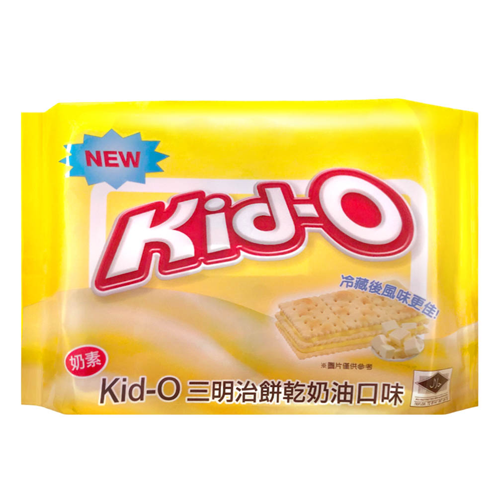 Kid-O日清三明治餅乾(奶油口味)340g, , large