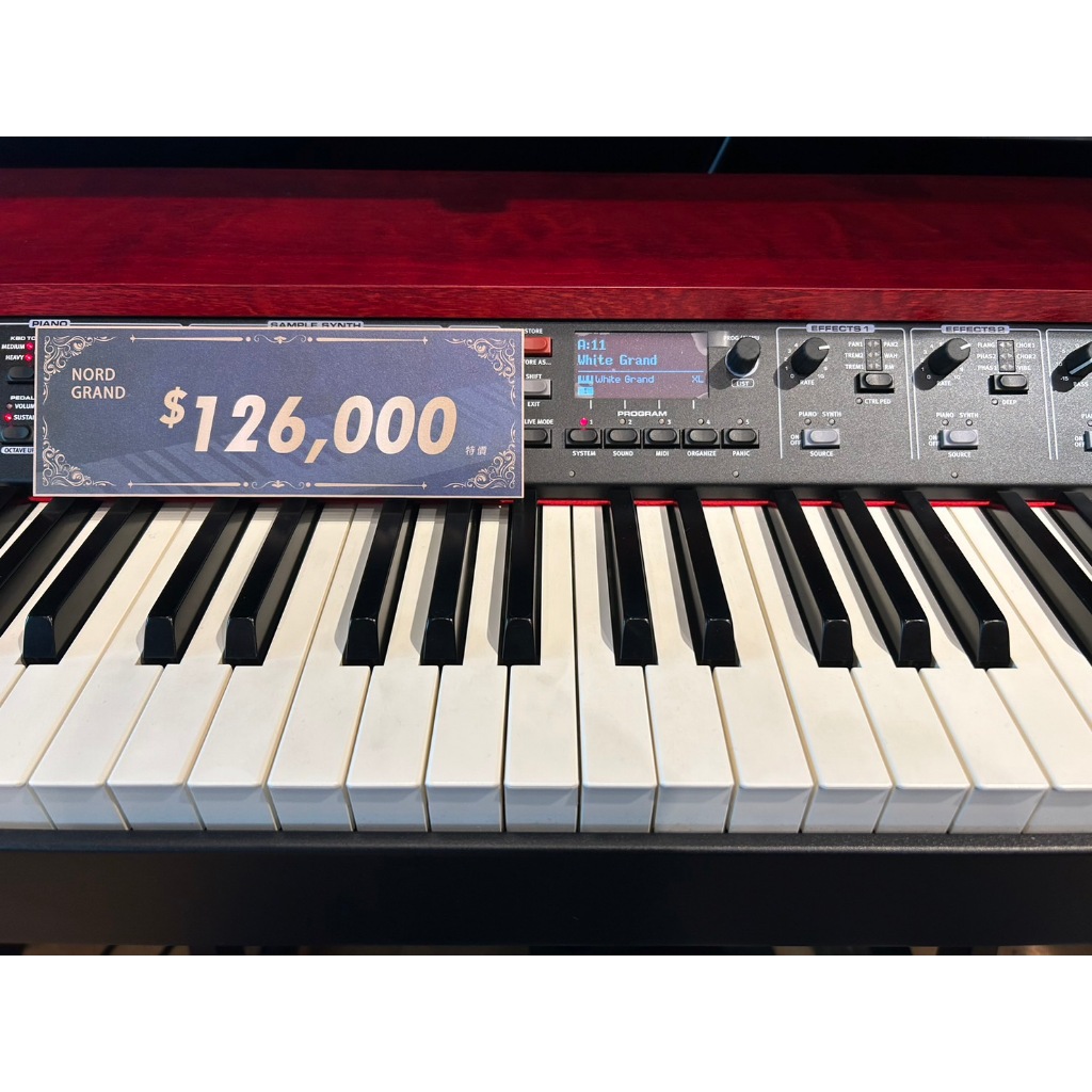 【福利品 自取現金破盤價】Nord Grand 88鍵 專業合成器鍵盤【敦煌樂器】, , large