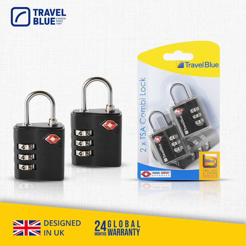 TravelBlue TB2038 2 X TSA Lock, , large