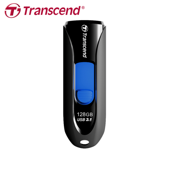 【Transcend】創見 JetFlash 790 USB 3.1 128GB 黑色 高速隨身碟 保固公司貨, , large