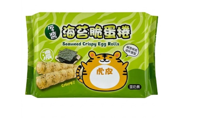 Wanjia Dihu Skin Thick Sauce Seaweed Crispy Egg Rolls 200g, , large