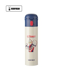 【hababy環安家居】杯具熊中透彈跳保溫杯✨迪迦奧特曼 480ml 學生上學水壺, , large