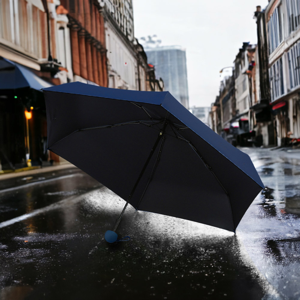 迷你口袋傘【多色可選】 雨傘 陽傘 迷你口袋傘 好收納 輕巧 抗UV 遮陽 膠囊傘 晴雨兩用傘 防晒遮陽傘 超輕五折傘 傘 陽傘, , large